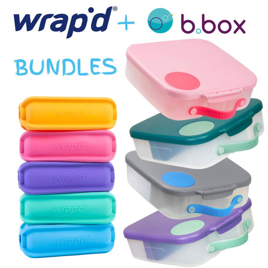 *PRE-ORDER* Wrap'd + B.Box Lunchbox Bundle